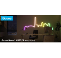 BAZAR - Govee Neon MATTER LED rohová lišta 5m - RGBIC - pošk. obal