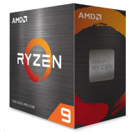 CPU AMD RYZEN 9 5900X, 12-core, 3.7 GHz (4.8 GHz Turbo), 70MB cache (6+64), 105W, socket AM4, bez chladiče