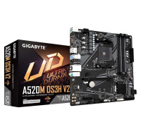 BAZAR - GIGABYTE MB Sc AM4 A520M DS3H V2, AMD A520, 4xDDR4, 1xHDMI, 1xDP, mATX - Po opravě (Bez příšlušenství)