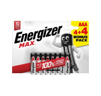 Energizer LR03/8 Max AAA 4+4 zdarma