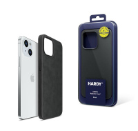 3mk ochranný kryt HARDY MagFabric Case pro Apple iPhone 15, Mulberry