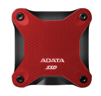 ADATA Externí SSD 1TB SD620, USB Micro-B, USB 3.2 Gen 2, R:520/W:460MB/s, červená