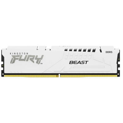 KINGSTON DIMM DDR5 16GB 6800MT/s CL34 ECC FURY Beast EXPO Bílá