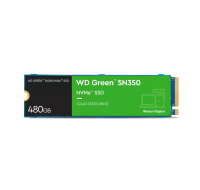 WD GREEN SSD NVMe 500GB PCIe SN350, Geb3 8GB/s, (R:2400/W:1650 MB/s)