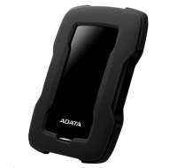 ADATA Externí HDD 4TB 2,5" USB 3.1 HD330, BLACK COLOR BOX, černý (gumový, nárazu odolný)