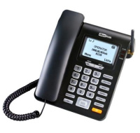 BAZAR - MaxCom MM28DHS, stolní GSM telefon, černá - rozbaleno, 100% stav produktu