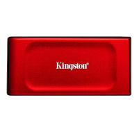 Kingston Externí SSD 2TB XS1000, USB 3.2, červená