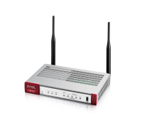 Zyxel USG FLEX Series, 10/100/1000, 1*WAN, 4*LAN/DMZ ports, WiFi 6 AX1800, 1*USB (device only)