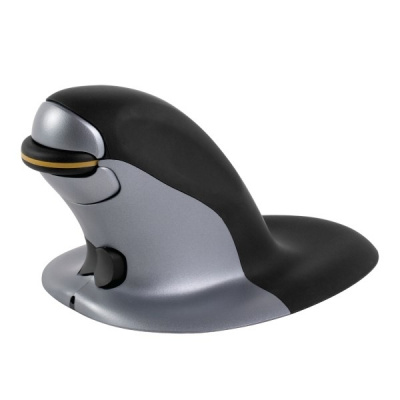 Vertikální ergonomická myš Fellowes Penguin, vel.M, bezdrátová