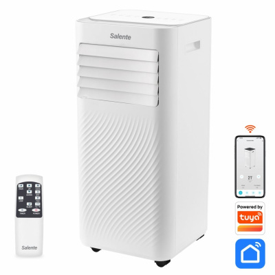 EVOLVEO Salente SummerICE9, chytrá mobilní klimatizace, 9000 BTU, WiFi+Bluetooth, dálk. ovl.