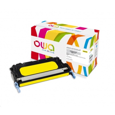 OWA Armor toner pro HP Color Laserjet 3800, CP3505, 6000 Stran, Q7582A, žlutá/yellow