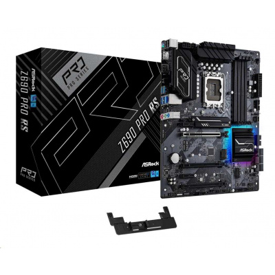 ASRock MB Sc LGA1700 Z690 PRO RS, Intel Z690, 4xDDR4, 1xDP, 1xHDMI