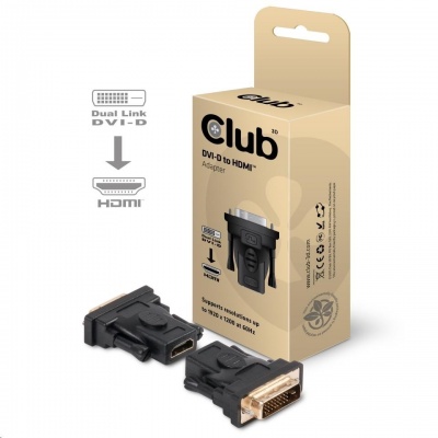 Club3D Adaptér pasivní DVI-D na HDMI 1.3 (M/F)