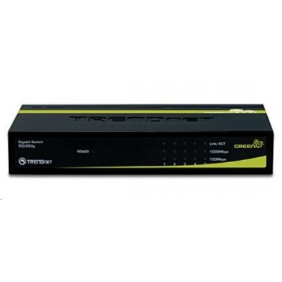 TRENDnet 5port Gigabit GREENnet Switch 10/100/1000 kovový