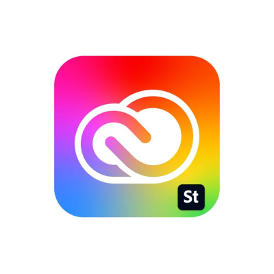 Adobe Creative Cloud for teams All Apps with Adobe Stock MP ENG COM NEW 1 User, 12 Months, Level 2, 10-49 Lic