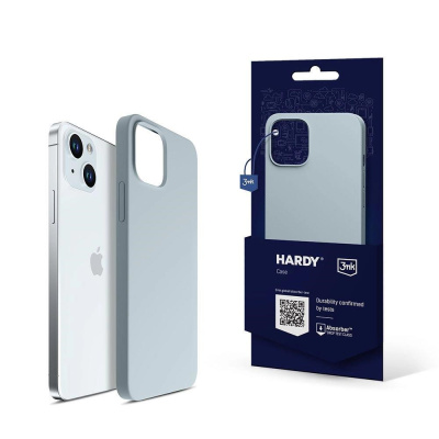 3mk ochranný kryt Hardy Silicone MagCase pro Apple iPhone 15, Blue