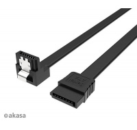 AKASA kabel SATA3, pravoúhlý, 50 cm