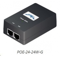 UBNT POE-24-24W-G [Gigabit PoE adaptér, 24V/1A (24W), vč. napájecího kabelu]